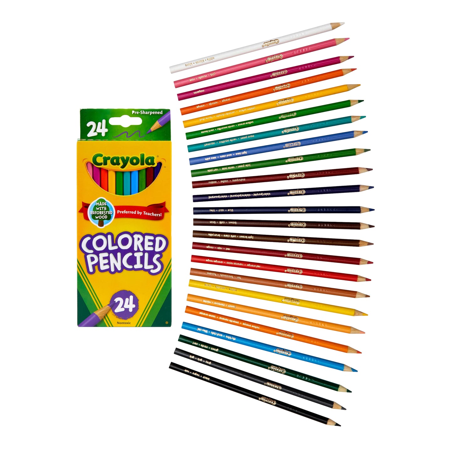 Transform Your Art with 24 Vibrant Pre-Sharpened Colored Pencils for Endless Creativity! 🎨✨