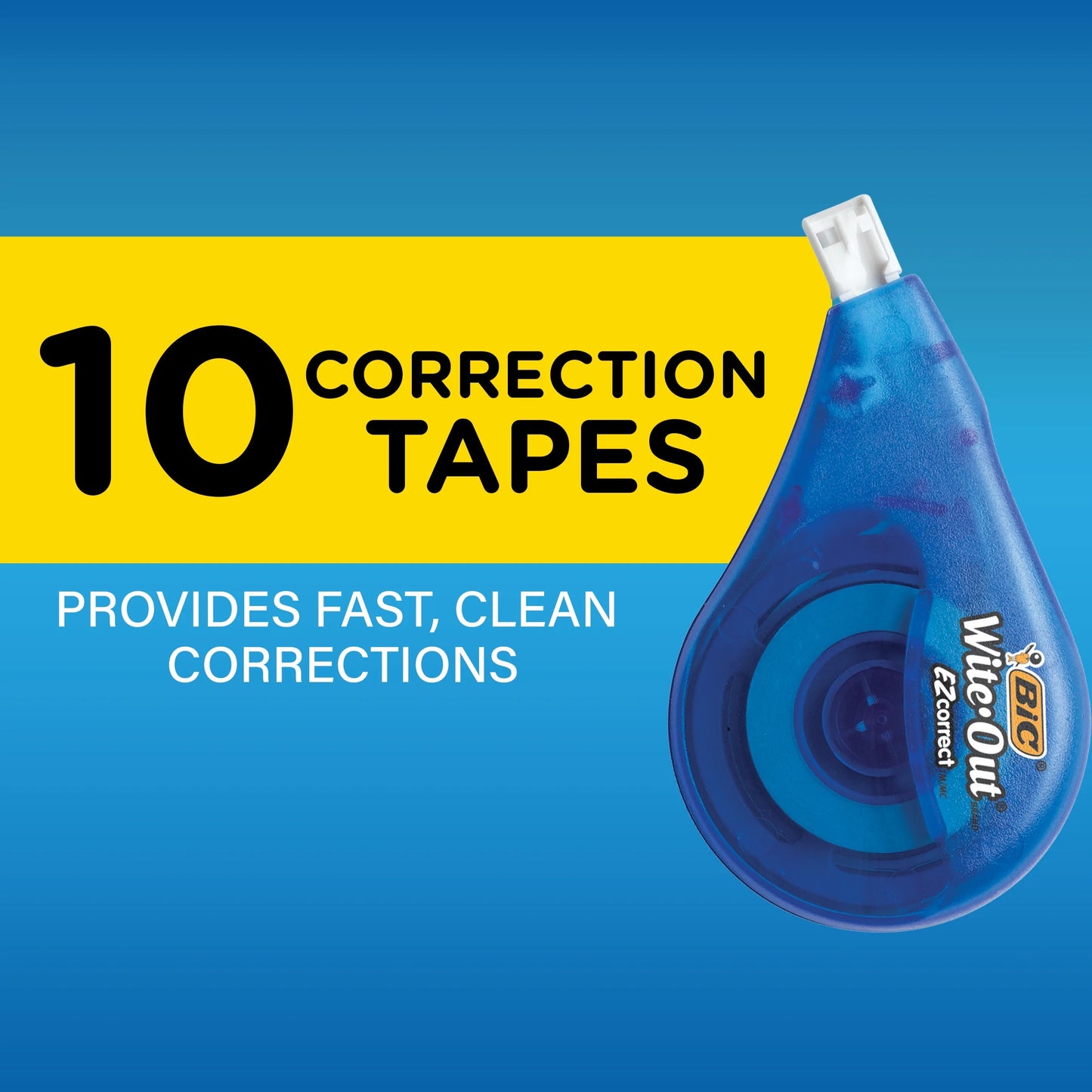 ® Wite-Out® Brand EZ Correct® Correction Tape, White, 10 Pack
