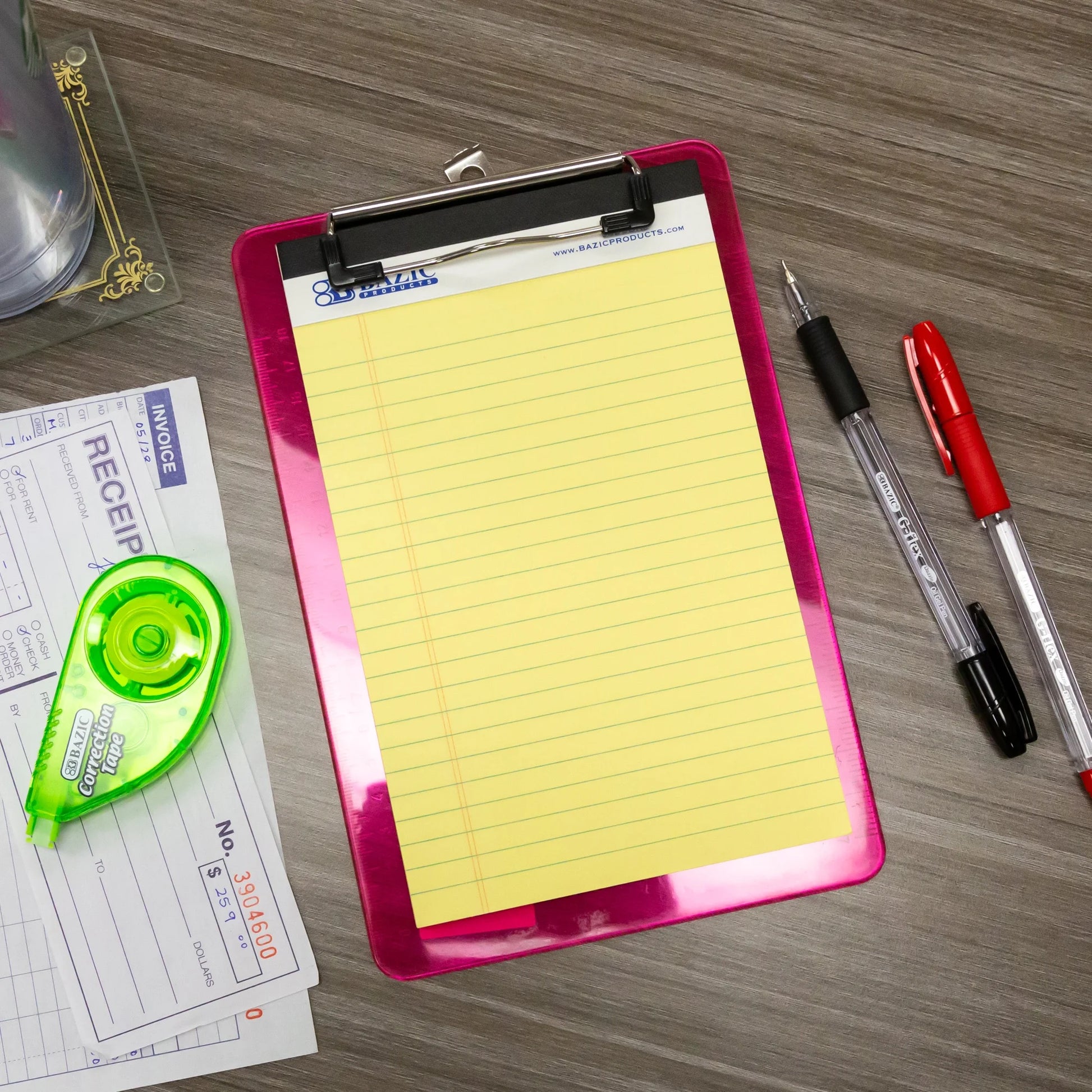 Perforated Writing Pad, 50 Sheets 5X8 Inch, Canary Jr., Total 2 Count