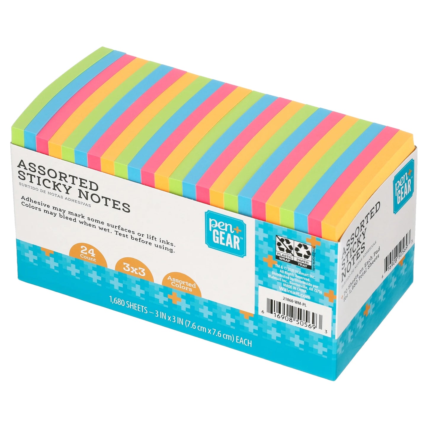 Unleash Your Creativity with a 3-Pack of Neon Sticky Notes – 1680 Sheets of Colorful Inspiration!