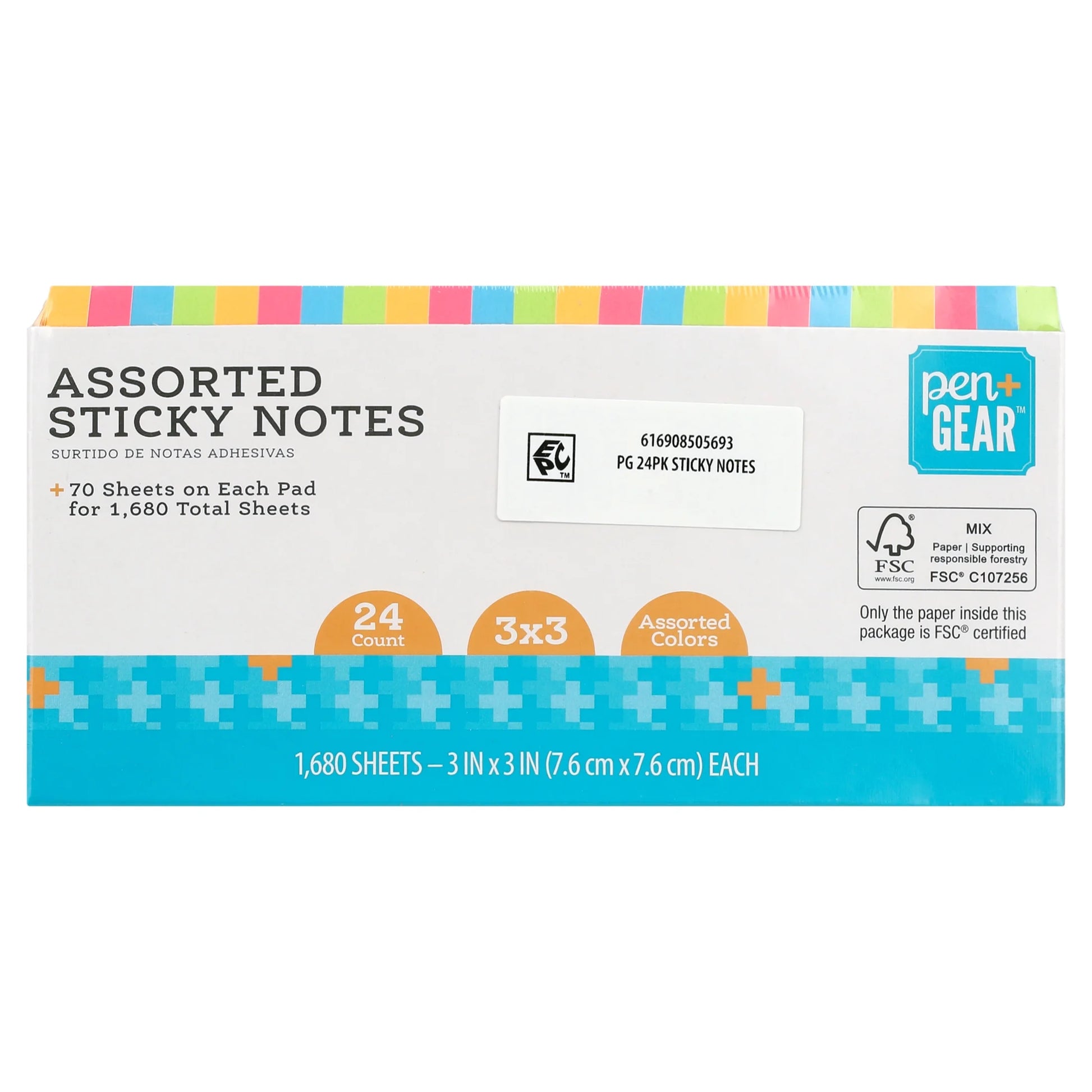 Unleash Your Creativity with a 3-Pack of Neon Sticky Notes – 1680 Sheets of Colorful Inspiration!