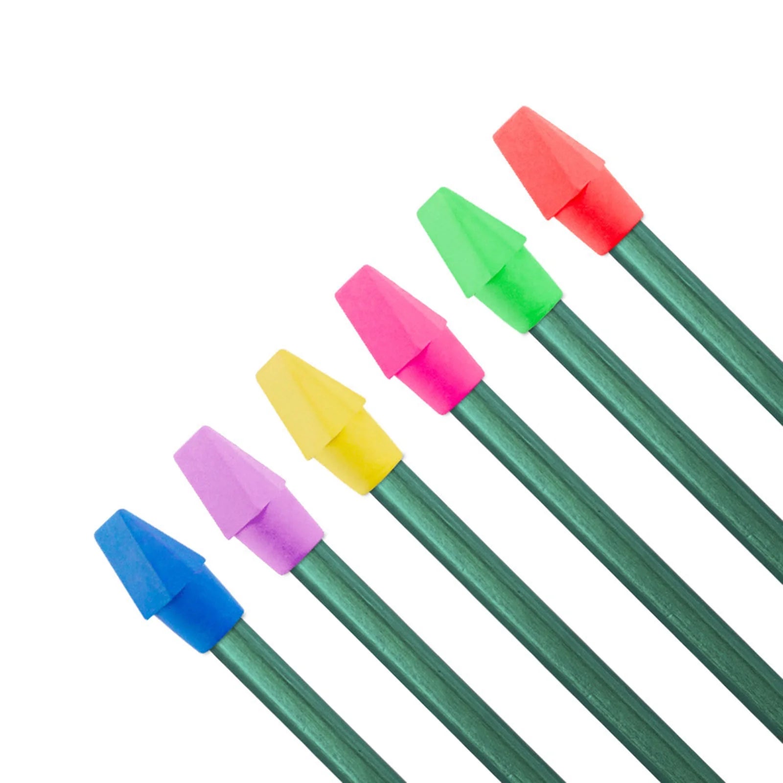 Transform Your Homework Experience with 50 Non-Toxic Pencil Cap Erasers - Ideal for Teens! ✏️✨