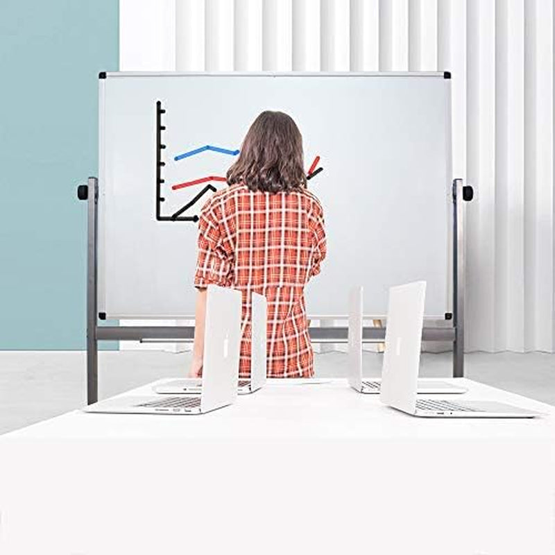 Magnetic Dry Erase Board 36X60 Inches, Large Wall Mounted Whiteboard with Aluminum Frame, Durable Writing Surface for Office, Conference Room & School Classroom