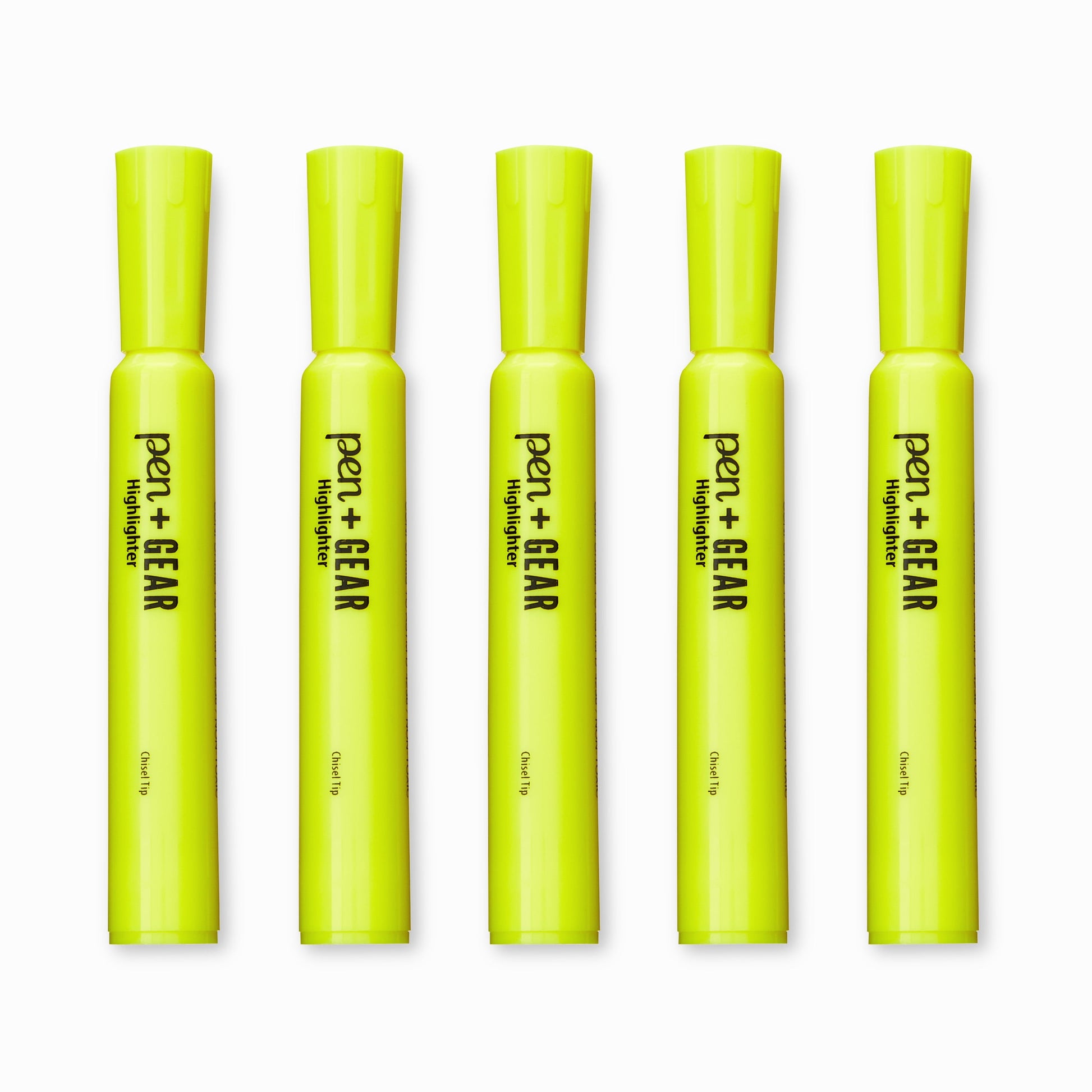 Illuminate Your Notes with Our 36-Pack of Bright Yellow Chisel Tip Highlighters!