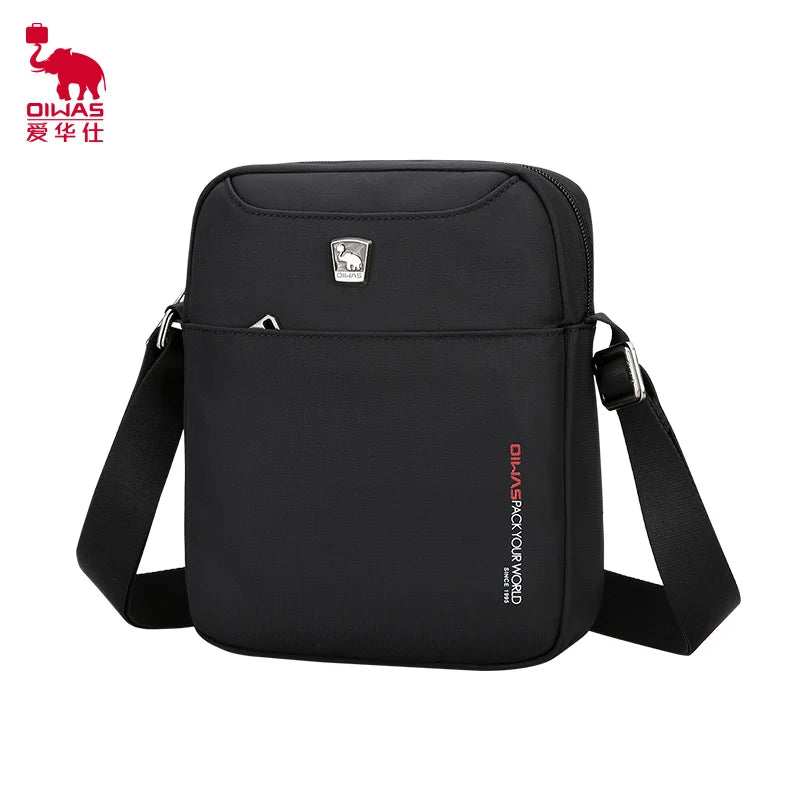OIWAS Crossbody Bag Men's Pouch Small Man Bags Mini Single Shoulder Phone Messenger Bag Cross Body Wallet for Travel Work School