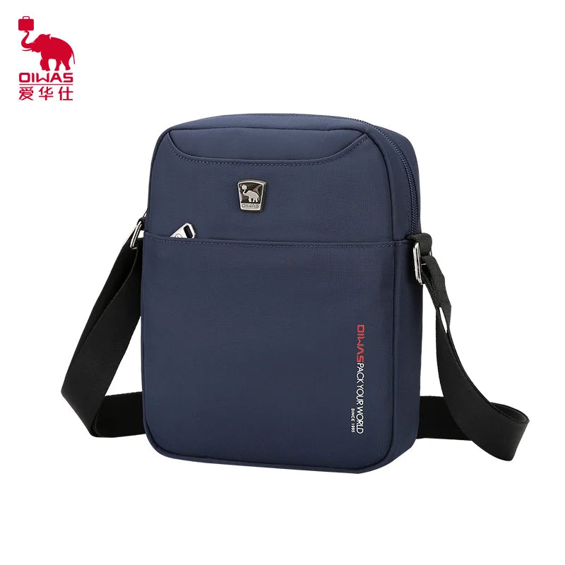 OIWAS Crossbody Bag Men's Pouch Small Man Bags Mini Single Shoulder Phone Messenger Bag Cross Body Wallet for Travel Work School