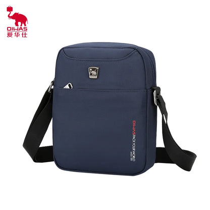 OIWAS Crossbody Bag Men's Pouch Small Man Bags Mini Single Shoulder Phone Messenger Bag Cross Body Wallet for Travel Work School