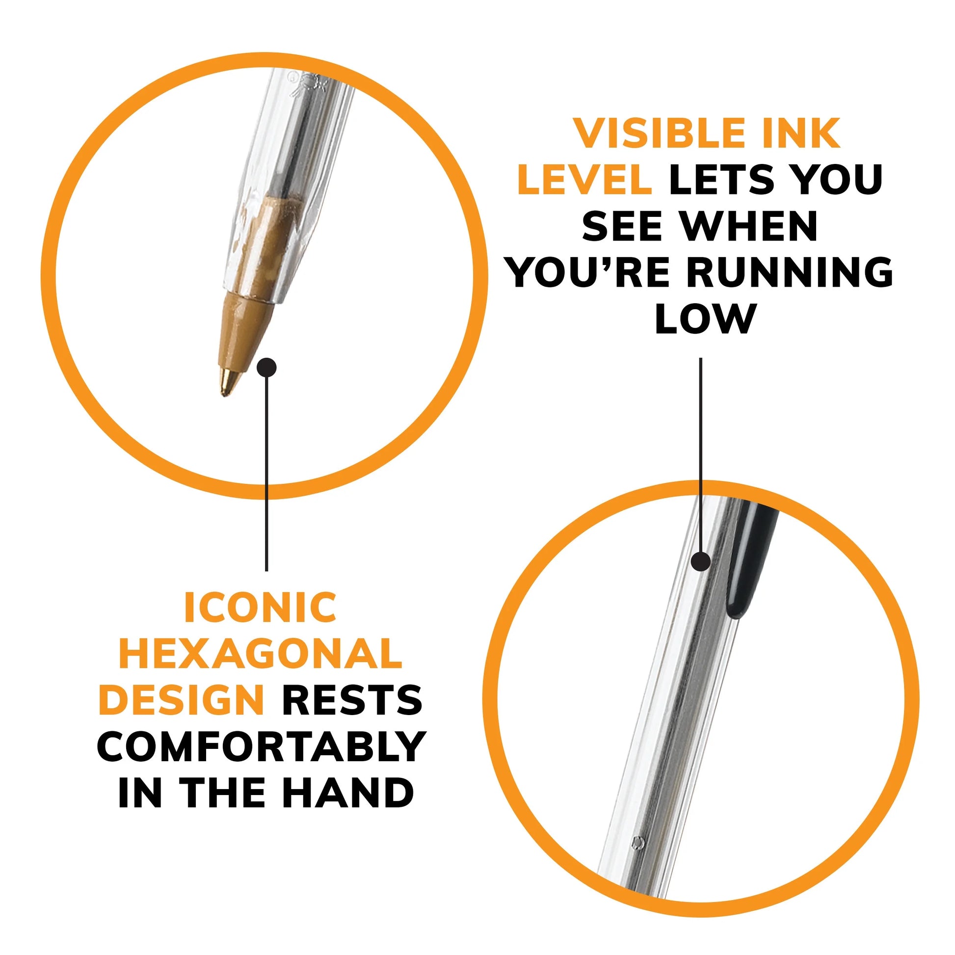 Elevate Your Writing Experience with the Cristal Xtra Smooth Ballpoint Pen Set - 10 Sleek Pens for Effortless Jots and Doodles! 🖊️✨