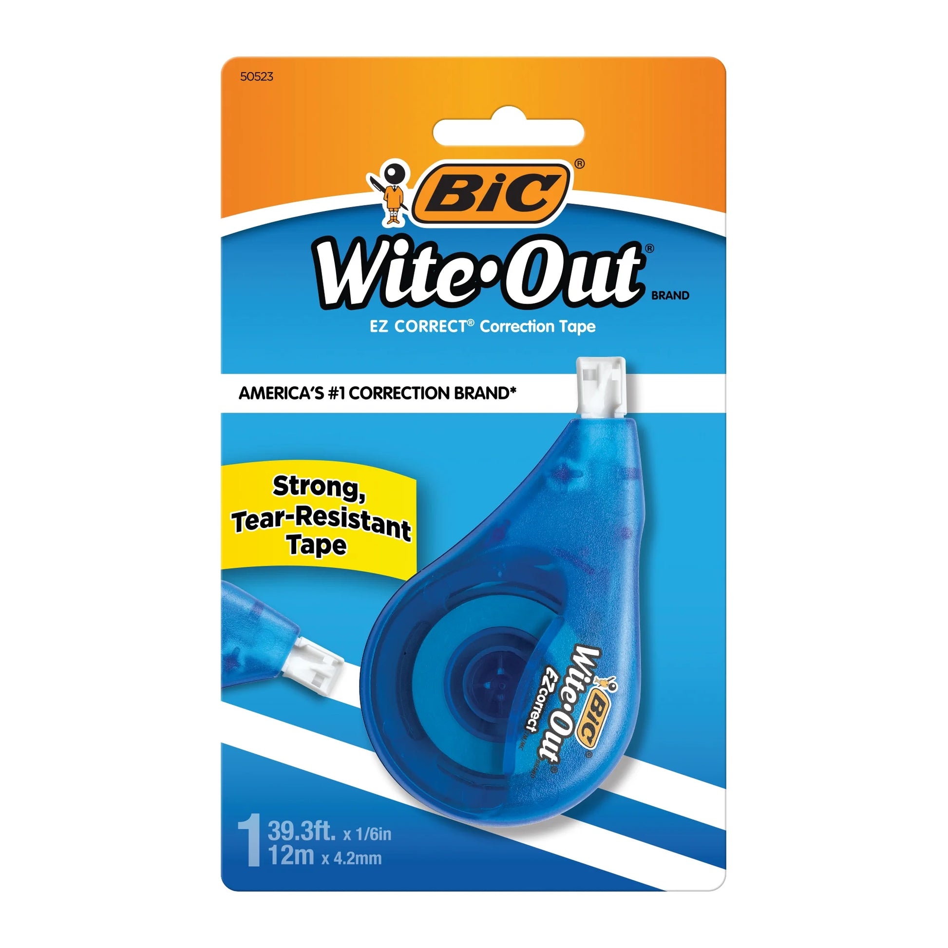 Wite-Out EZ Correct Correction, 39.3 Ft Tape, White, Pack of 1