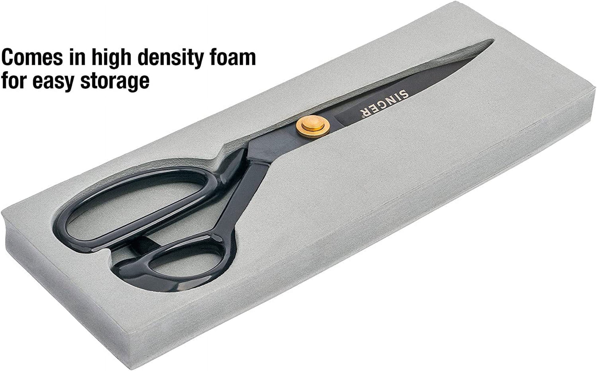 Proseries Forged Tailor Scissor - Black Oxidized, 10"