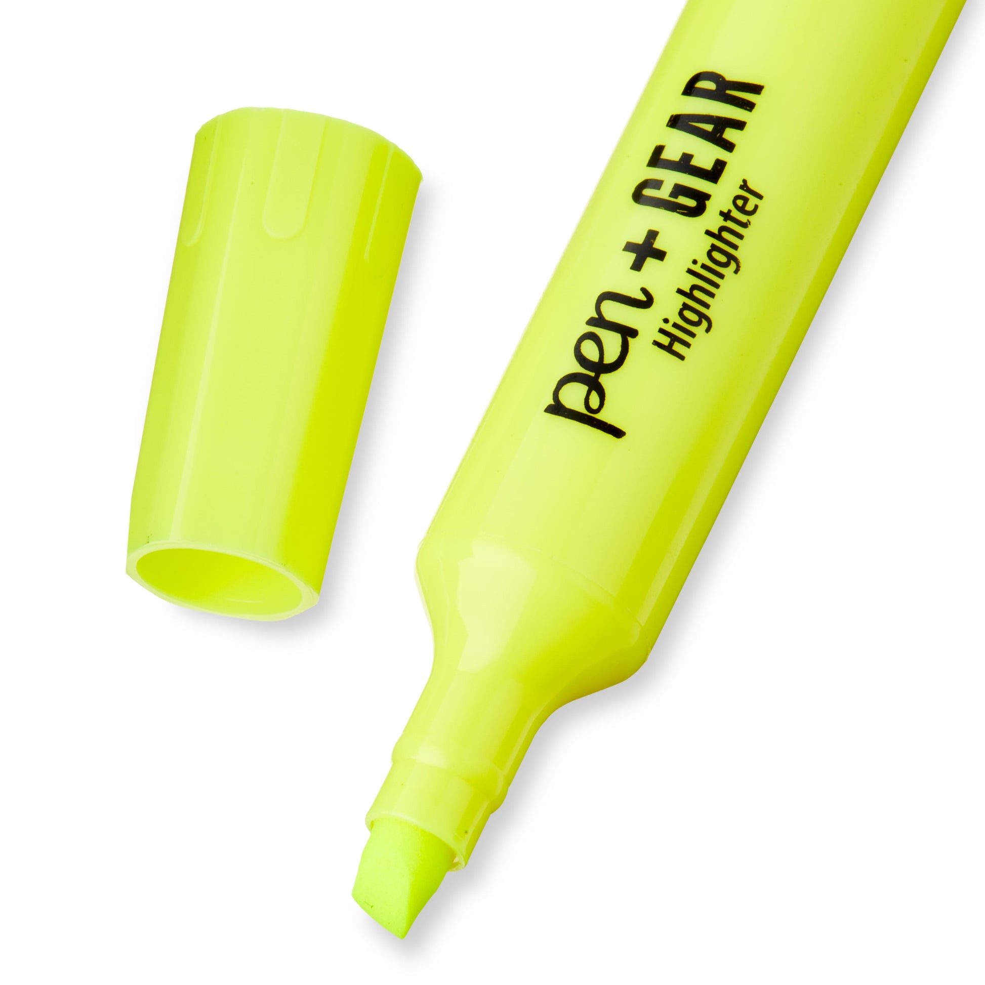 Illuminate Your Notes with Our 36-Pack of Bright Yellow Chisel Tip Highlighters!