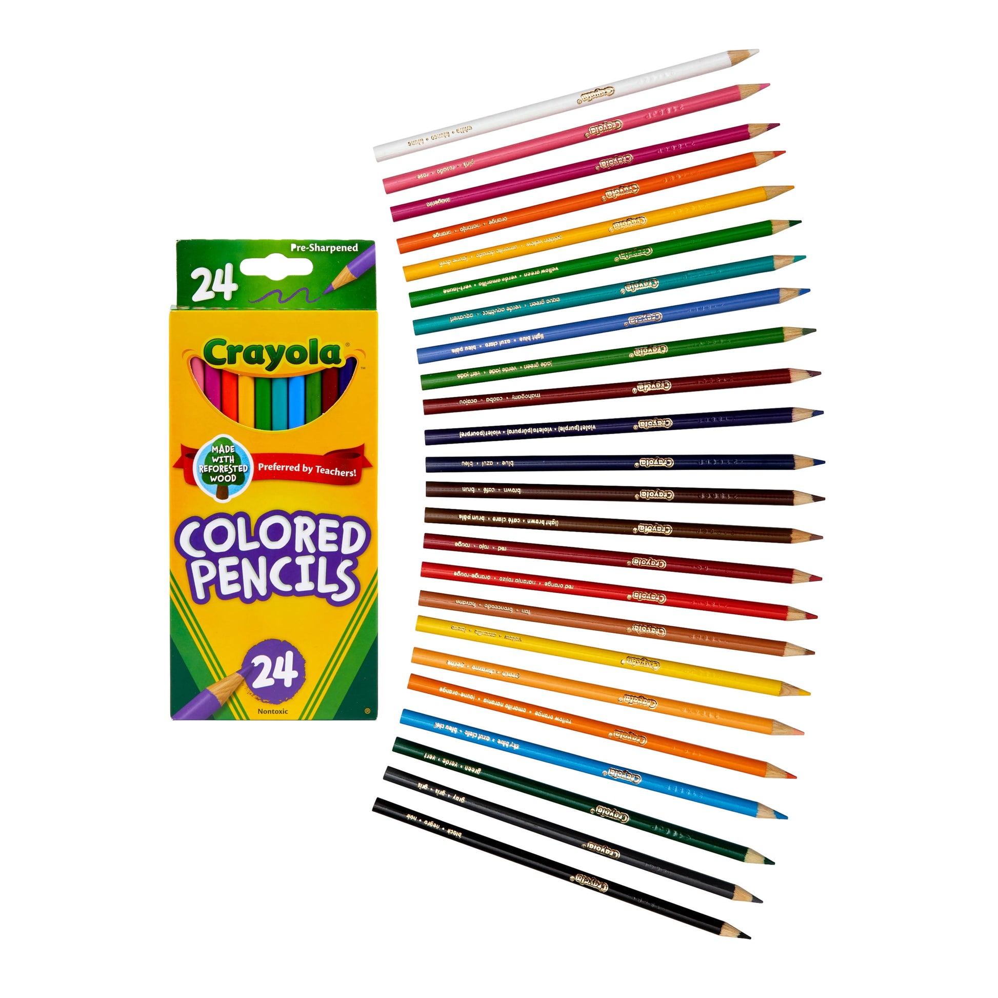 Transform Your Art with 24 Vibrant Pre-Sharpened Colored Pencils for Endless Creativity! 🎨✨