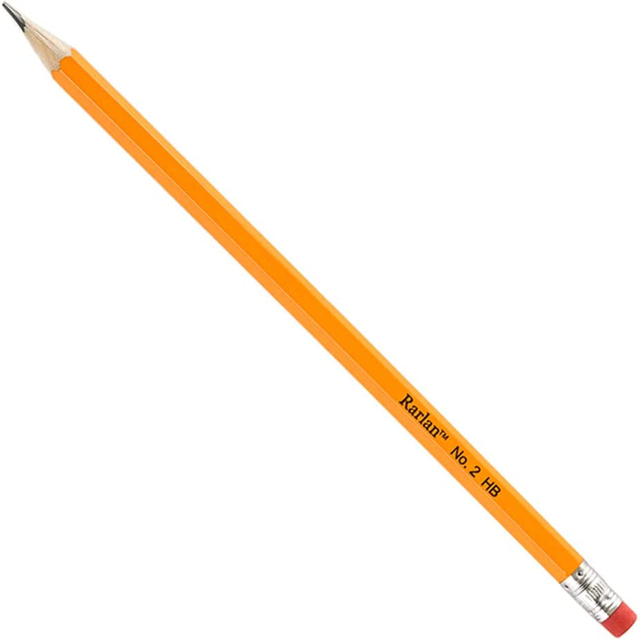 200Ct #2 HB Pencils Pre Sharpened Bulk Pack Wood Cased School Office Supplies
