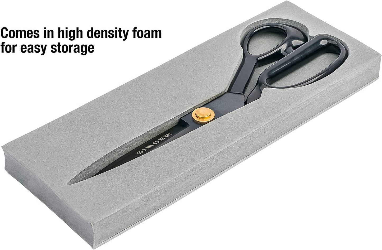 Proseries Forged Tailor Scissor - Black Oxidized, 10"