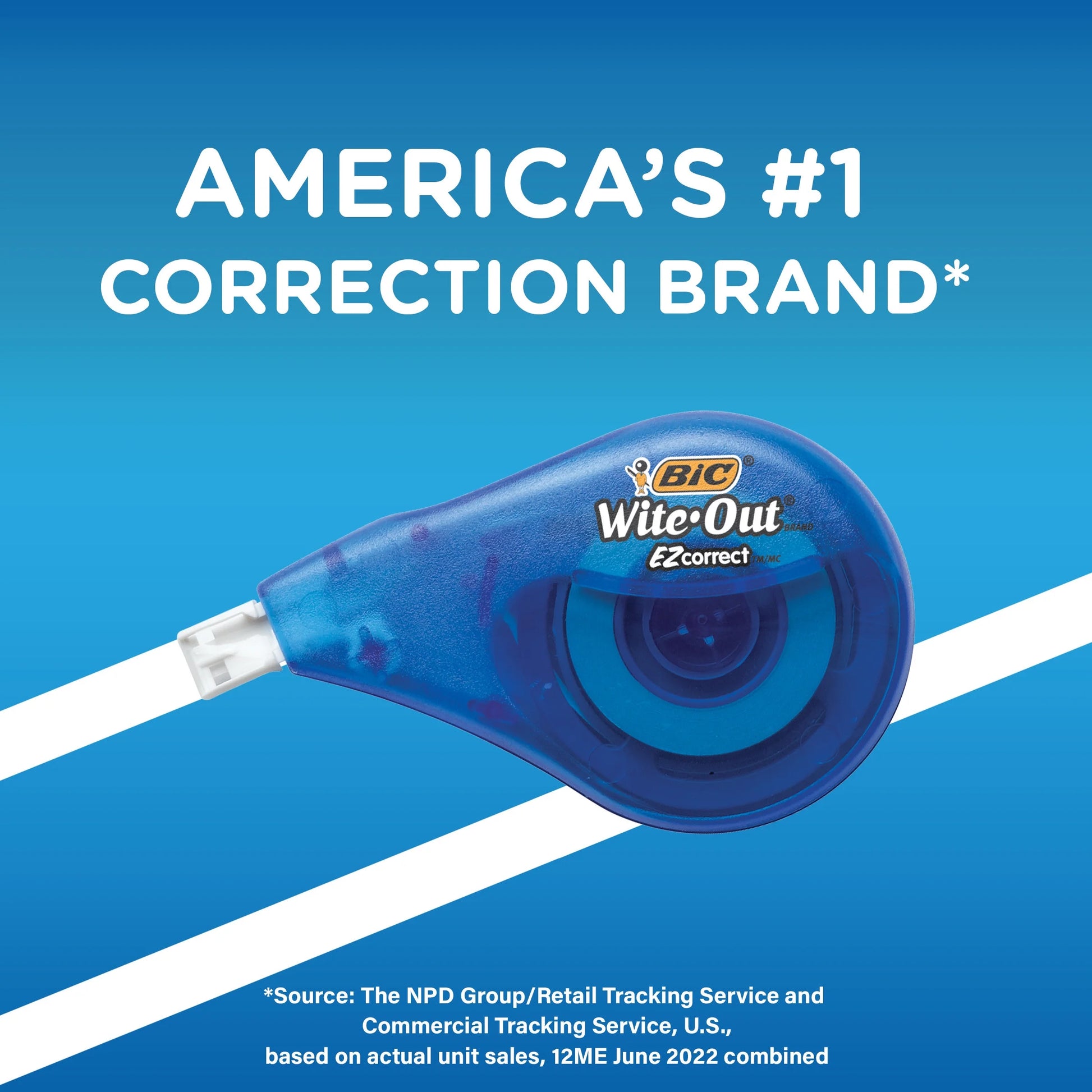 ® Wite-Out® Brand EZ Correct® Correction Tape, White, 10 Pack