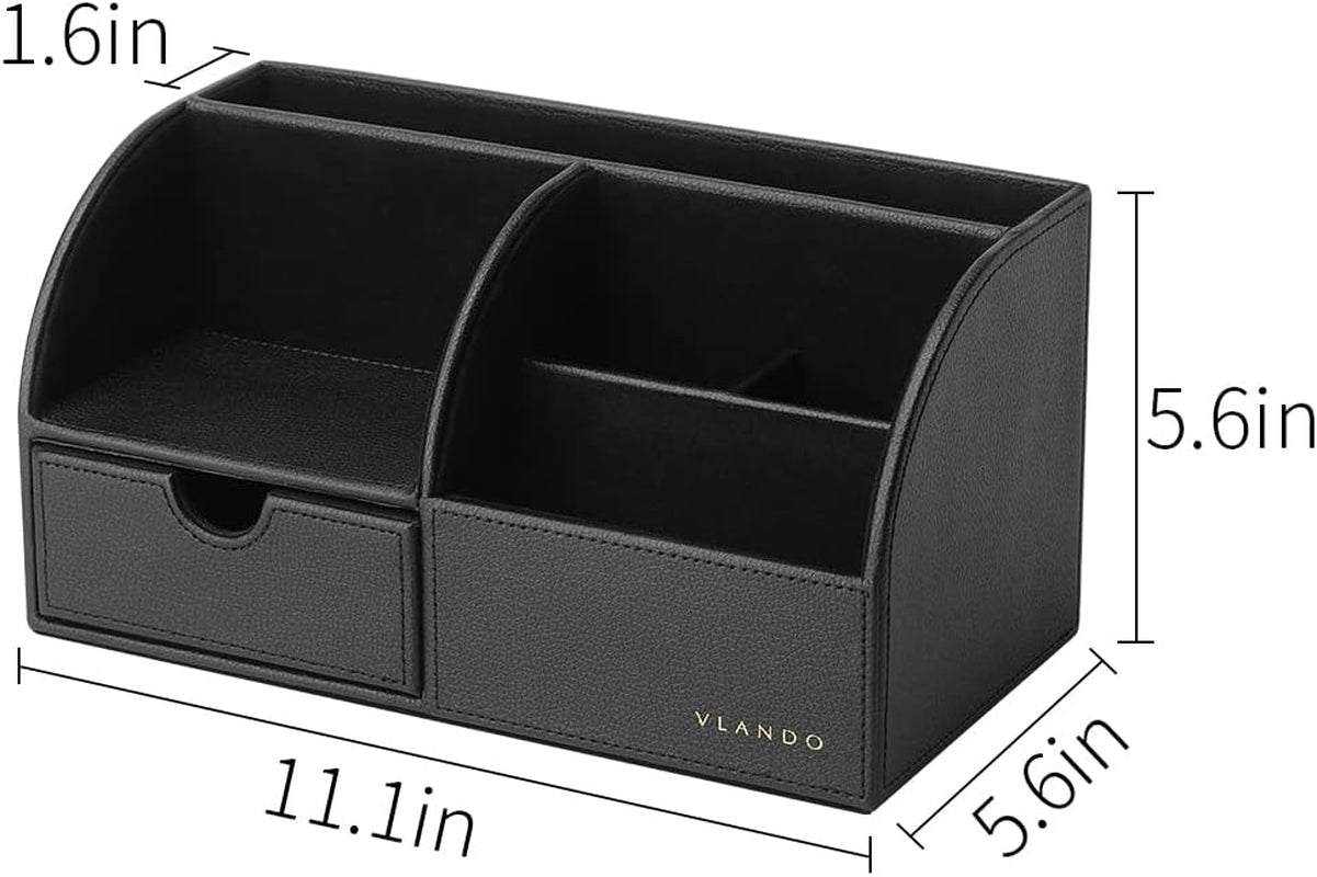 Elevate Your Space: 2-Pack Stylish Black Desk Organizer Caddy - Perfect for Home & Office! 🖊️✨ #BackToSchool #OfficeSupplies